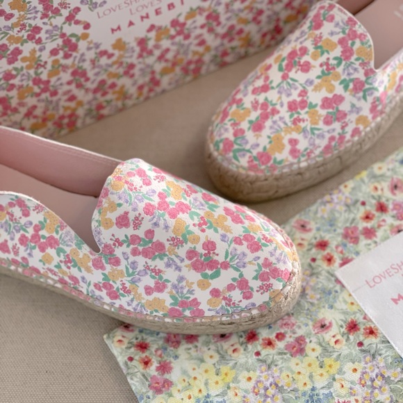 LOVESHACKFANCY x MANEBI Fruity Punch Platform Espadrilles - Women’s Size 7. & 8 - Picture 13 of 13